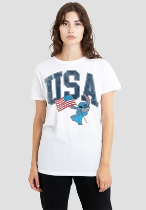LILO & STITCH USA - Print T-shirt - white