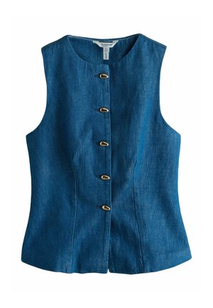 Next, REGULAR FIT - N. PREMIUM TAILORED WAISTCOAT . - Vesta - dark blue