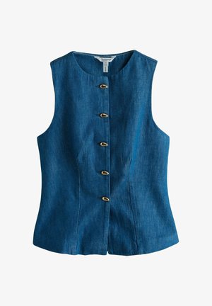 Next, REGULAR FIT - N. PREMIUM TAILORED WAISTCOAT . - Vesta - dark blue