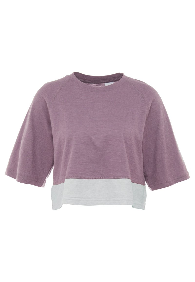 adidas performance T-shirt print paars