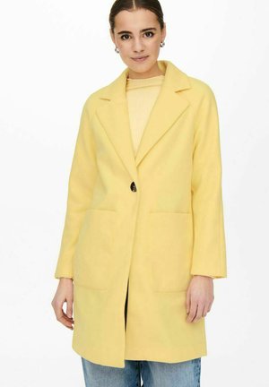 ONLY VICTORIA LIFE - Klasický kabát - pastel yellow