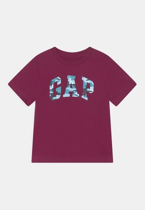 LOGO TEE TODDLER BOY - T-shirt imprimé - acai berry