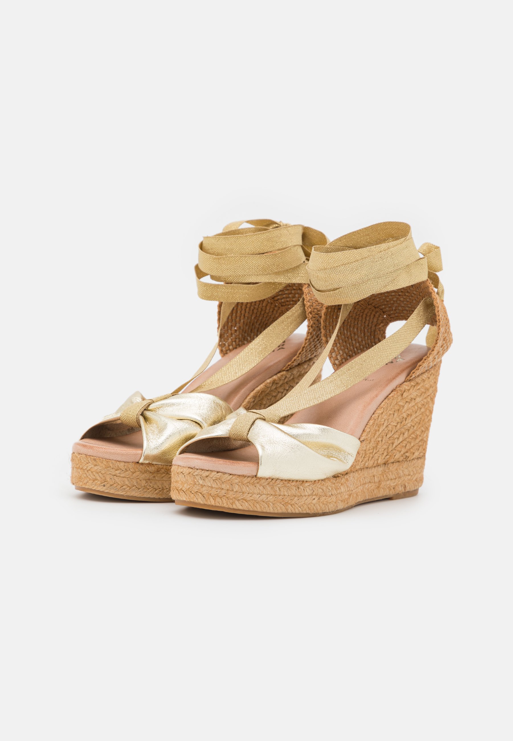 San Marina DOMLINA - Sandalen met plateauzool - or/goudkleurig - Zalando.nl