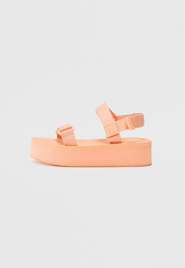 ZARALYN - Ankle cuff sandals - bright orange