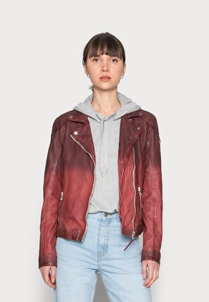 GWKANDY LAMOV - Leather jacket - ox red