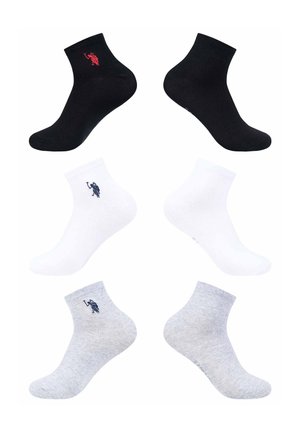 U.S. Polo Assn., USOOWEN. 6PACK - Socken - grau meliert