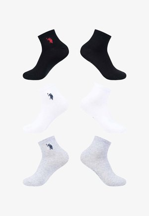 U.S. Polo Assn., USOOWEN. 6PACK - Socken - grau meliert
