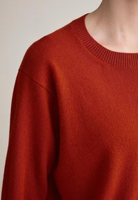 Falconeri Stickad tröja - burnt orange denim