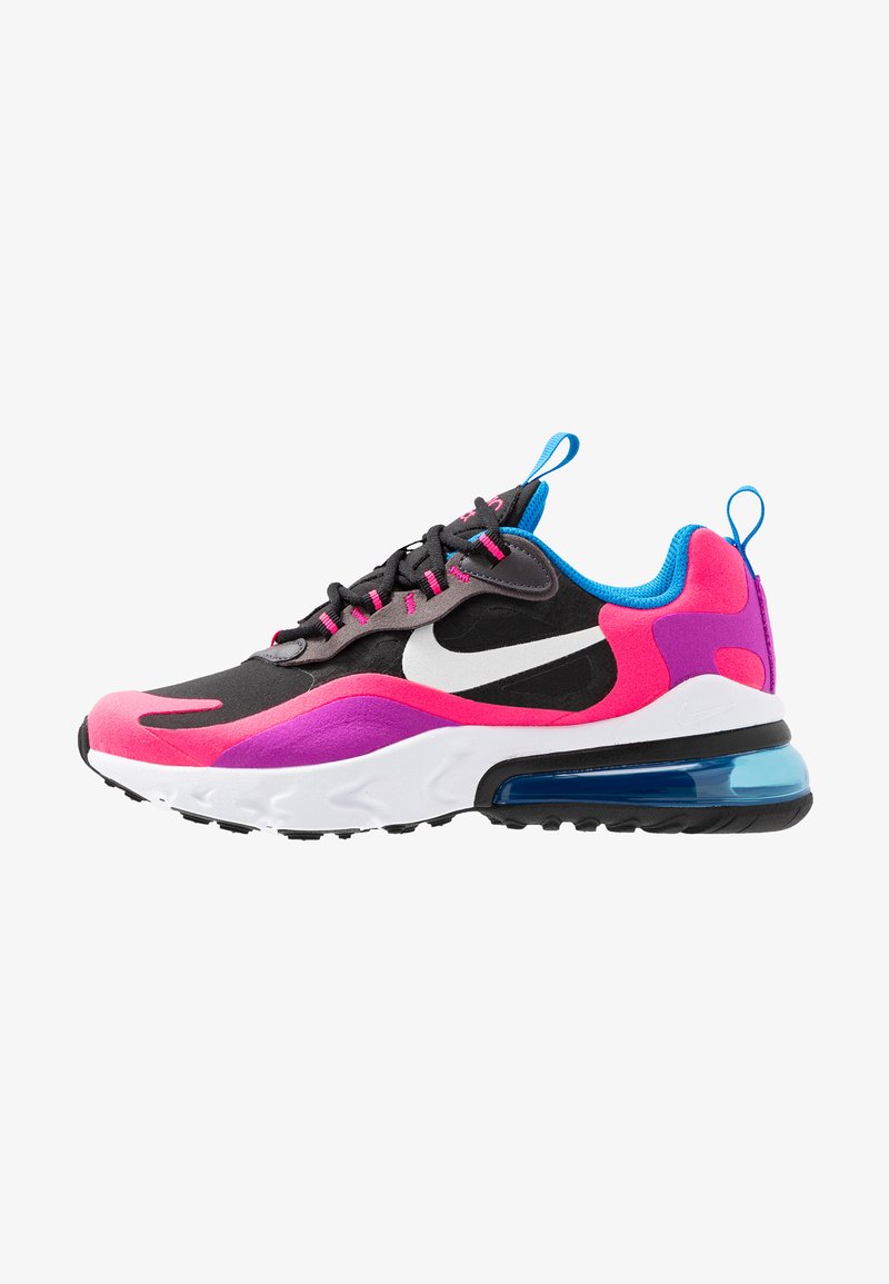 Nike Sportswear Air Max 270 React Sneakers Black White Hyper Pink Vivid Purple Svart Zalando Se Nike Sportswear Air Max 270 React Sneakers Black White Hyper Pink Vivid Purple Svart Zalando Se