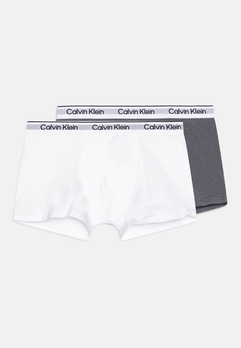 Calvin Klein Underwear TRUNK 2 PACK Panties asphaltgrey/white/grau