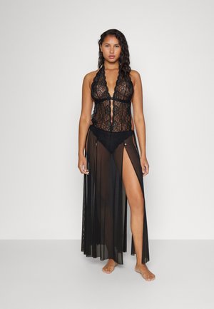 NEGLIGE DRESS - Nachthemd - black