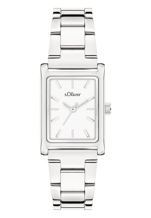 MIT ECKIGM GEHÄUSE - Horloge - silver-coloured