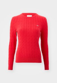 STRETCH C NECK - Džemper - bright red