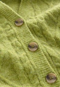 Next CABLE - REGULAR FIT - Väst - green olive