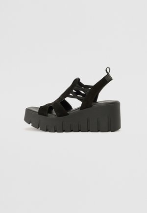 Tamaris, Sandales à plateforme - black