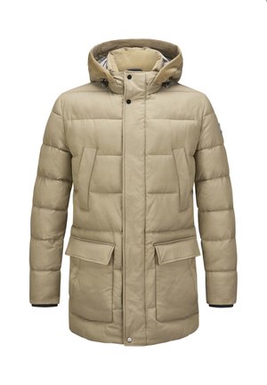 Parka - dunkel beige