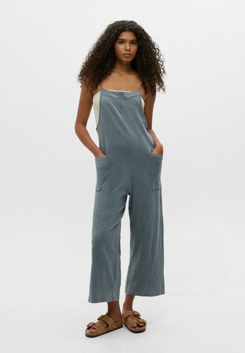 PULL&BEAR Jumpsuit royal blue/royal Zalando.at