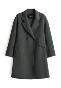 REGULAR FIT - Klassischer Mantel - dark sage