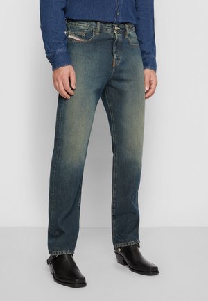 Vaqueros rectos - dark-blue denim