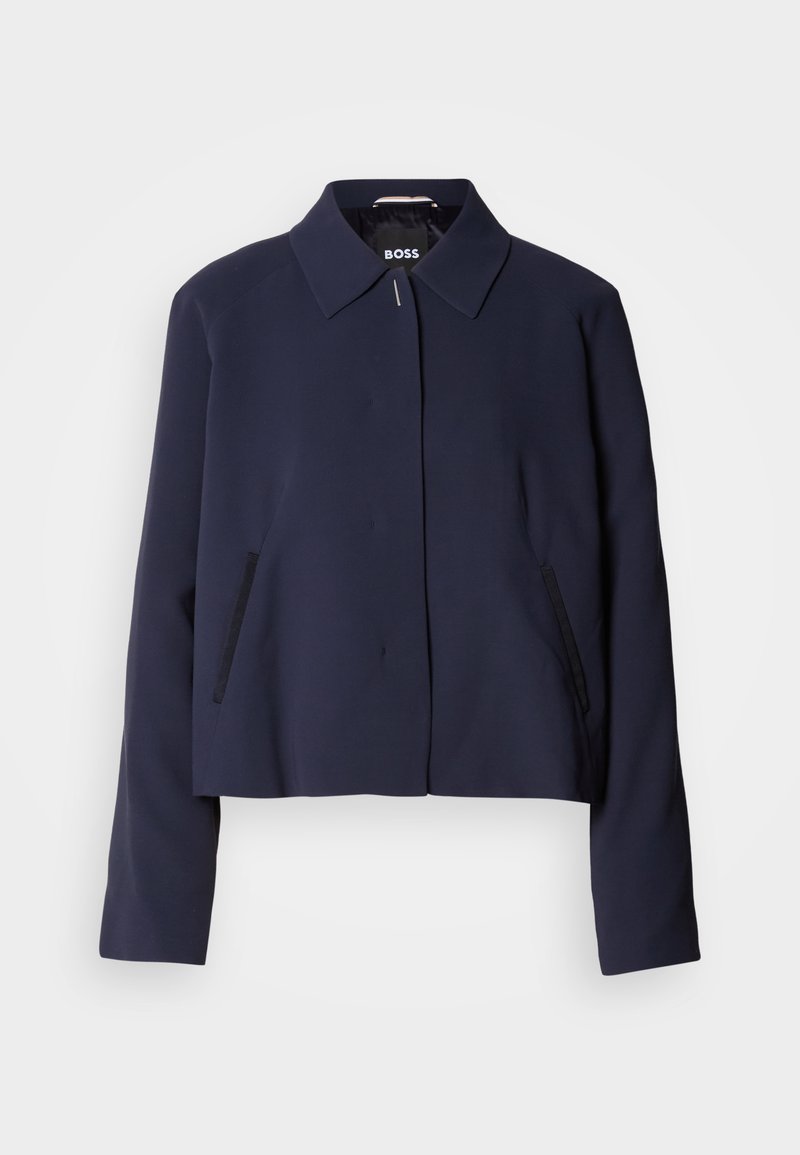 Boss Lichte jas donkerblauw