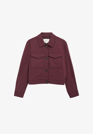 s.Oliver, INDOOR-JACKE - Giacca da mezza stagione - bordeaux