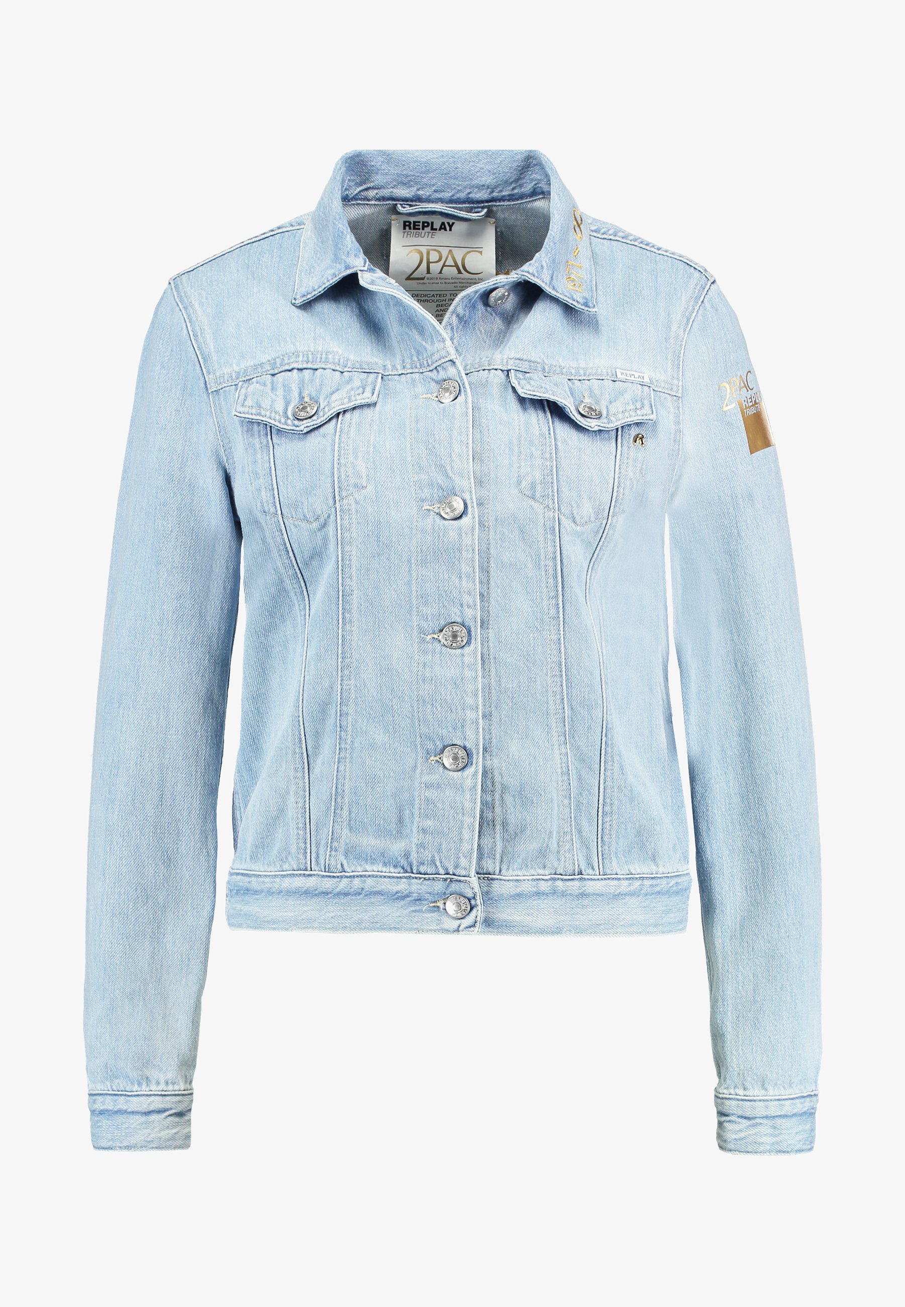 2PAC JACKET Spijkerjas rigid denim 2PAC JACKET Spijkerjas rigid denim