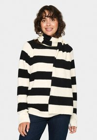 Saint Tropez GARBIE - Sjaal - ice black stripe