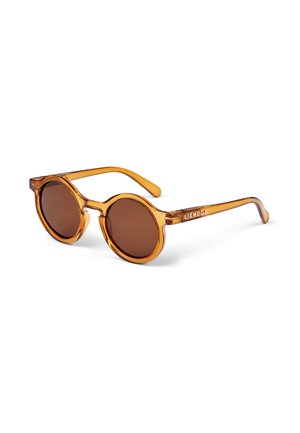 DARLA SUNGLASSES 4-10 Y UNISEX - Lunettes de soleil - mustard transparent