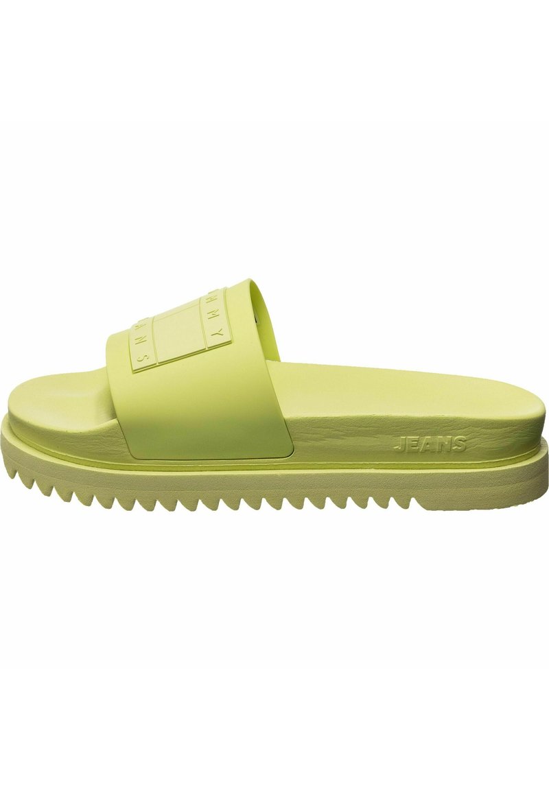 Tommy Hilfiger ELEV  - Sandalias planas - light citrus