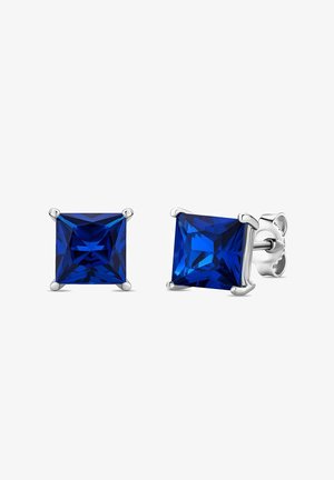 DIAMANT L'ÉTERNEL, 9 KARAT CREATED SAPPHIRE 2.75CT - Kolczyki