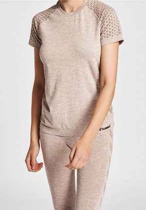 T-shirt imprimé - brown