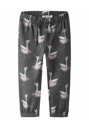 JOGGING REGULAR FIT - Donji dijelovi trenirke - lava smoke