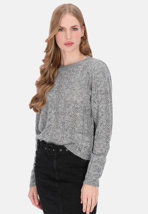 Pulóver - grey melange