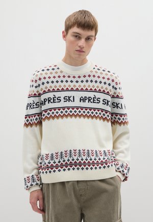 Maglione - white red