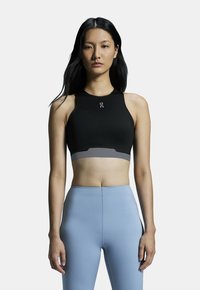 ACTIVE 2-IN-1 CROP - Top - black