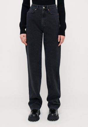 ONLSILJE WIDE  - Wide Leg - washed black