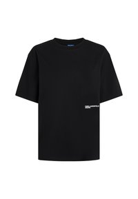 RELAXED KARL PRINT - Trükipildiga T-särk - black