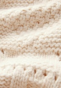 Next SOFT TOUCH FRINGE - Adīta jaka - white ecru