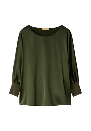 Falconeri, ROUND NECK  . - Bluse - dark green