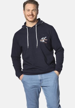 ADITH - Kapuzenpullover - dunkelblau