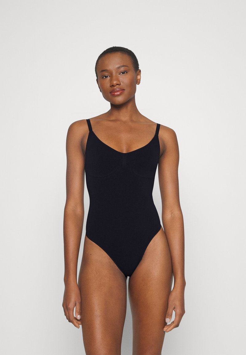 Hunkemöller - SEAMLESS ENHANCING HIGH LEG  - Body - black, Enlarge