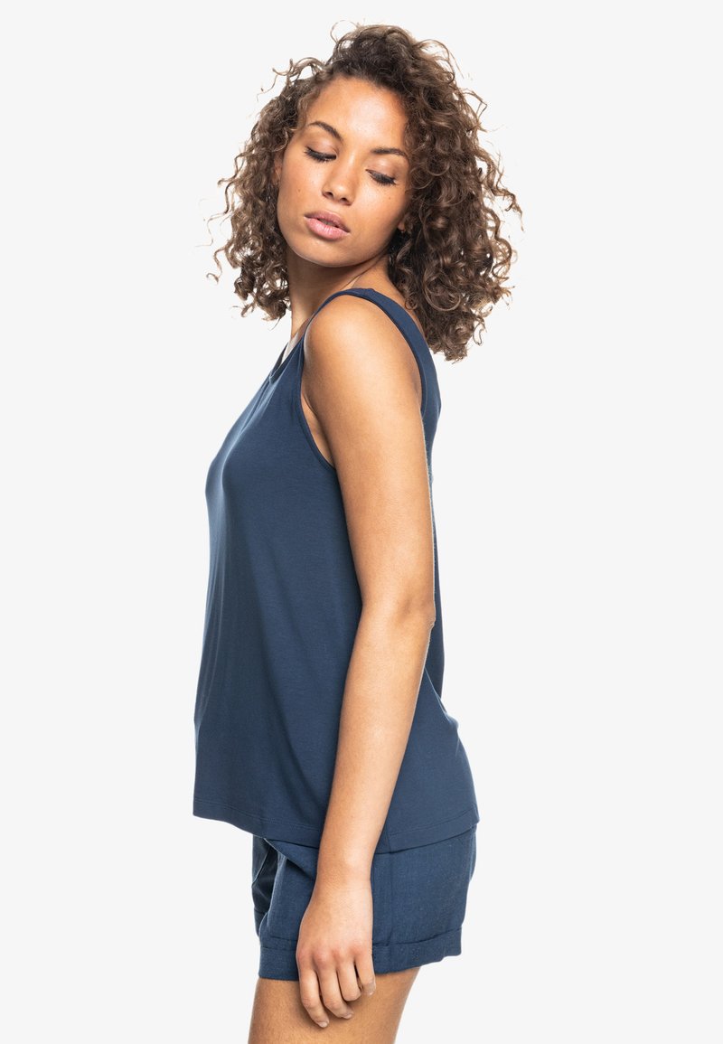 Damen T-Shirts | Roxy FINE WITH YOU Top mood indigo/dunkelblau - OG26936 Damen T-Shirts | Roxy FINE WITH YOU Top mood indigo/dunkelblau - OG26936