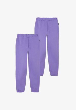 Name it 2-PACK  - Tracksuit bottoms - lila