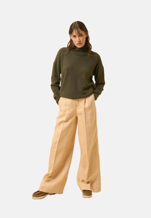Strickpullover - khaki