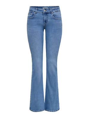 ONLY, FLARED FIT JEANS ONLPHOEBE NIEDRIGE TAILLE FLARED JEANS - Jeans bootcut - light blue denim