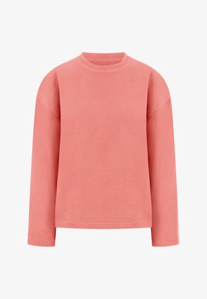 Smilodox, OVERSIZE LONGSLEEVE SIREL - Sweater - koralle