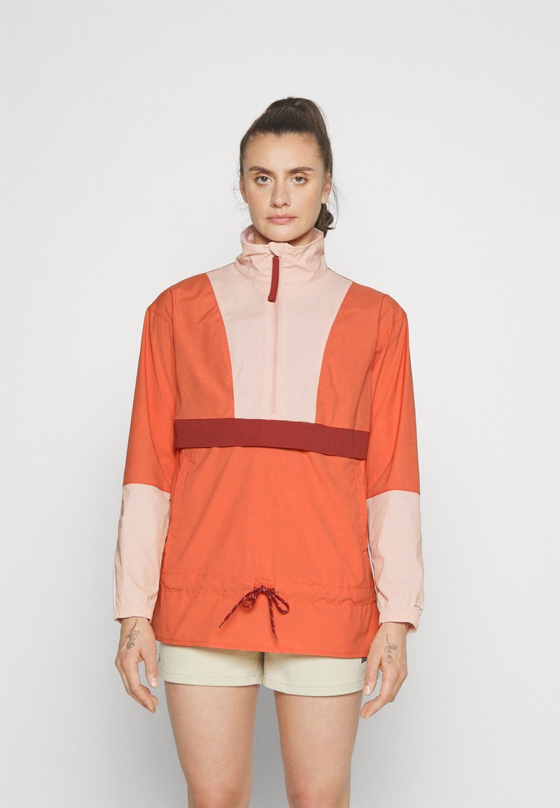 Columbia BOUNDLESS TREK ANORAK - Parka - faded peach/ dusty pink/ beetroot