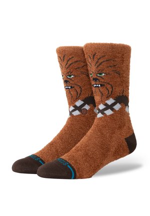 CHEWIE CREW UNISEX - Ponožky - brown