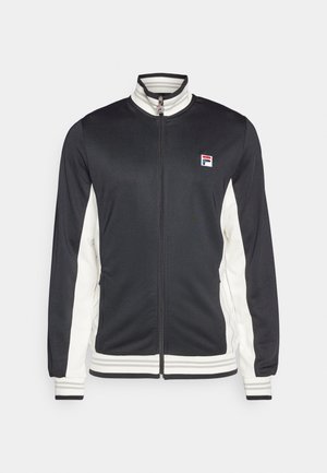 Fila JACKET BJÖRN - Trainingsjacke - black/white alyssum