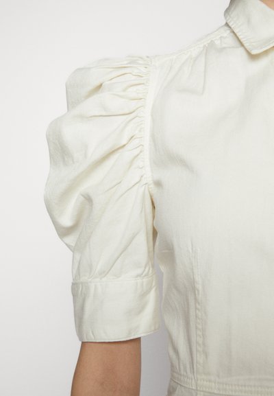 FRAME GILLIAN DRESS - Vestido de ganga - ecru